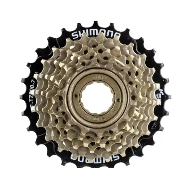 Shimano TZ500 Cassette 14-28T 7V - Zilver/Zwart Populair