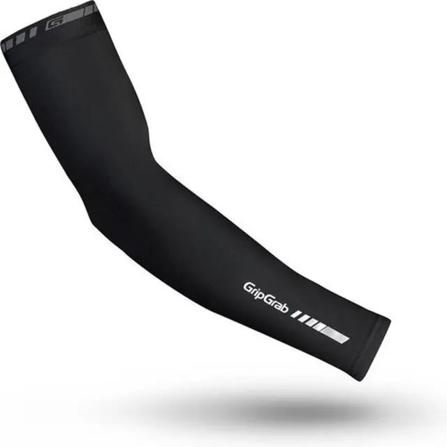 GripGrab GripGrab Classic Thermal Arm Warmers Black M Speciale Aanbieding