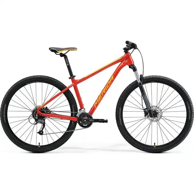 Mountainbike - Merida BIG NINE 60 Race Red (orange) - model 2025 Meest Verkocht