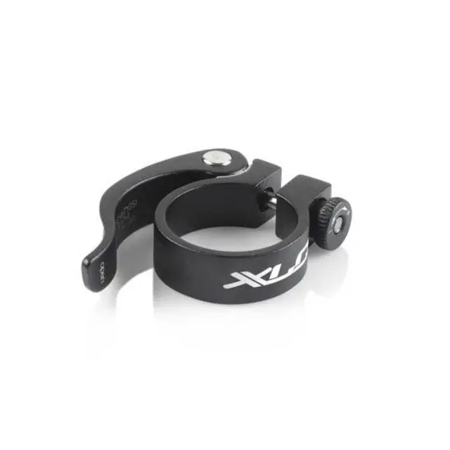 XLC PC-L06 Zadelbuisklem - Ergo - Aluminium - Snelspanner - 31.8mm Finale Uitverkoop