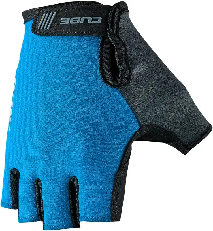 Cube Rookie Korte Vingers Handschoenen Blauw Beperkt Aanbod