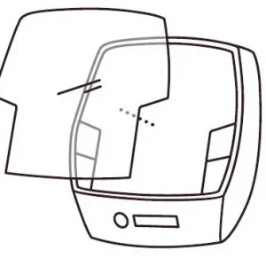 Aanbieding NG Bosch Intuvia beeldscherm beschermfolie