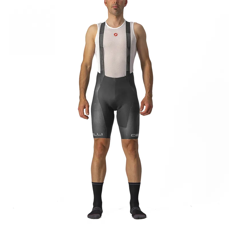 Castelli Free Aero Race Pro Bibshort Zwart/Wit Veilige Betaling
