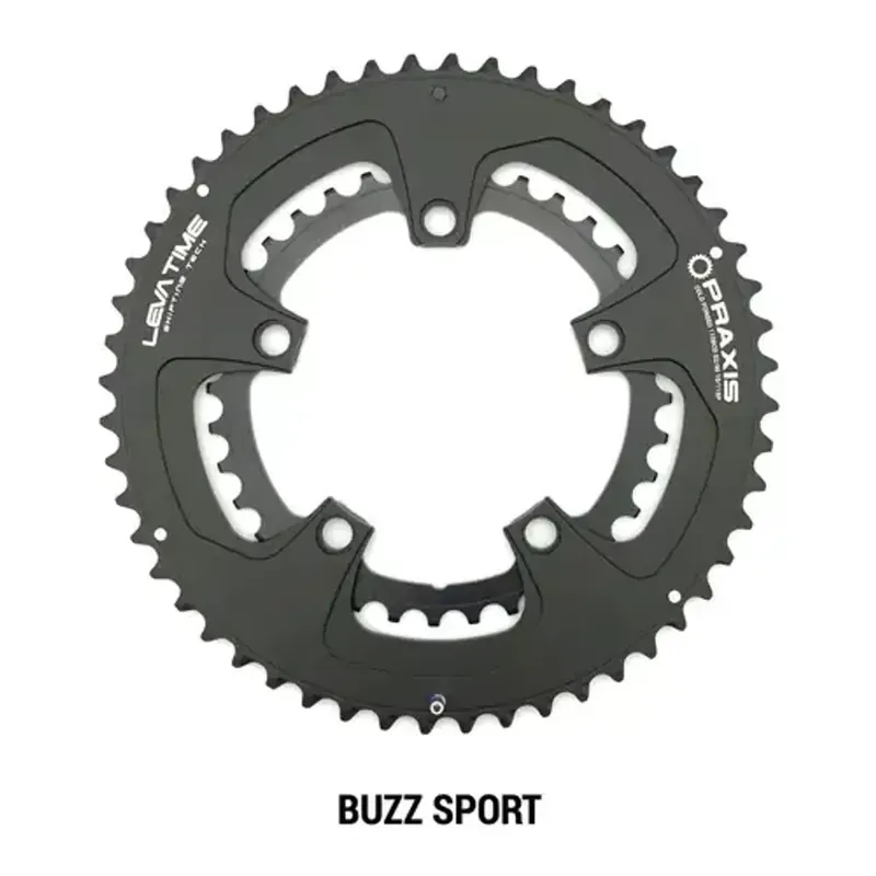 Finale Uitverkoop PRAXIS Praxis kettingblad Buzz Sport 110BCD 52/36t zwart