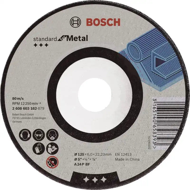 BOSCH PROFESSIONAL Bosch Prof afbraamschijf gebogen 125 mm Flitsaanbieding