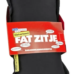 NIET VERKEERD kussen bagagedrager fat zwart kopen? Goedkoop