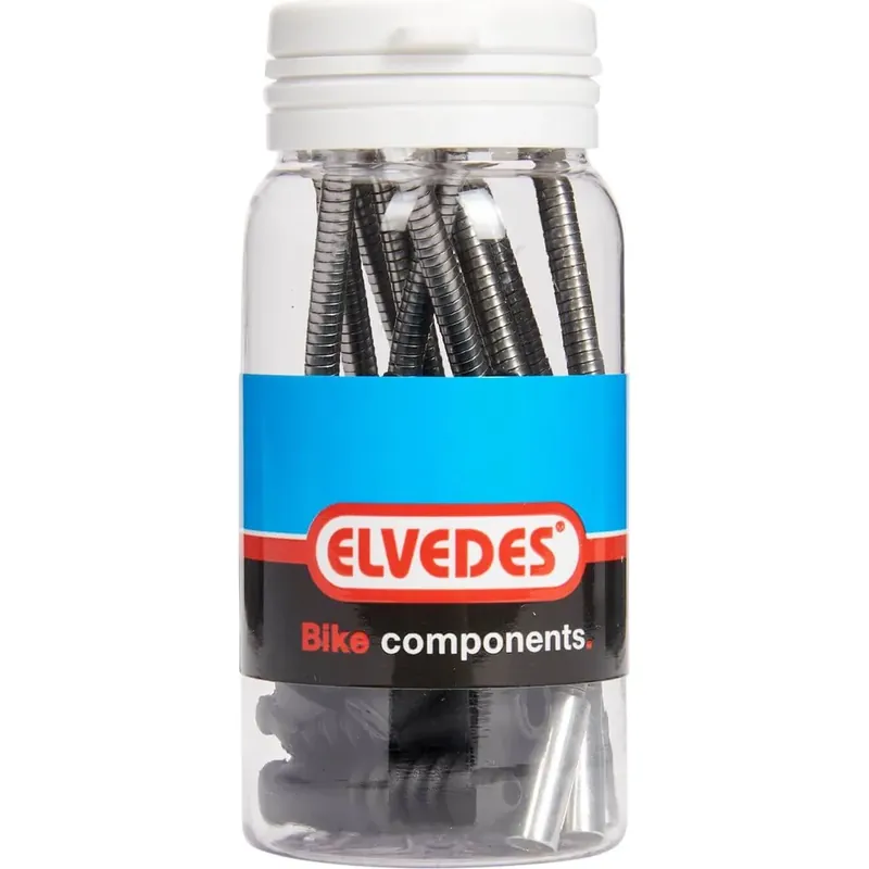 Superprijs ELVEDES Elvedes RVS V-brake pijp flexibel 5.0mm. 10 in pot
