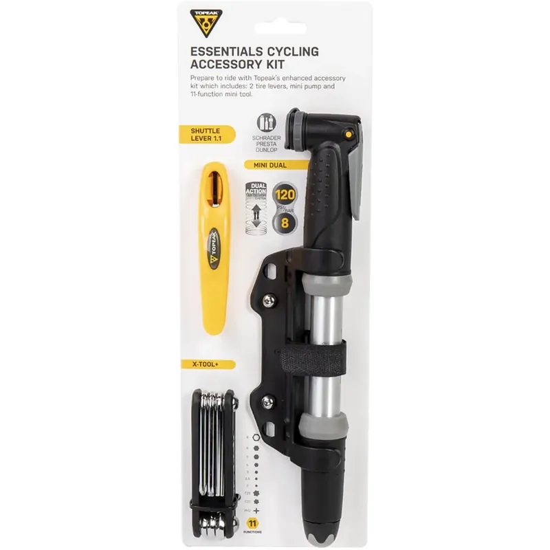 TOPEAK Topeak Essentials Cycling Accessory Kit Exclusieve Aanbieding