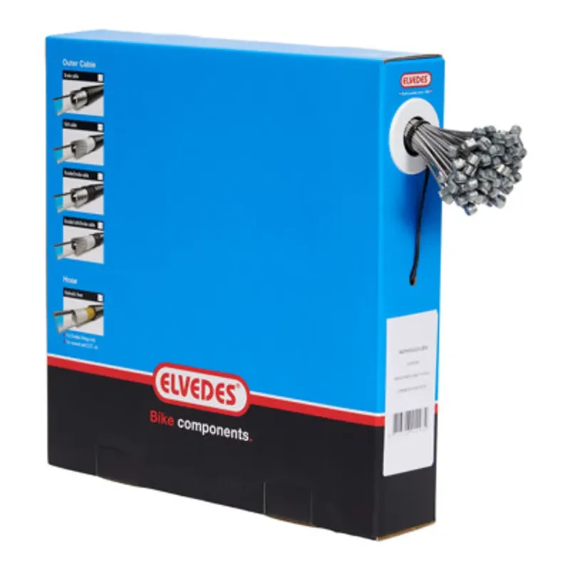 Superprijs ELVEDES 100 rem binnenkabels 2250 mm 1 x 9 draads RVS ext…