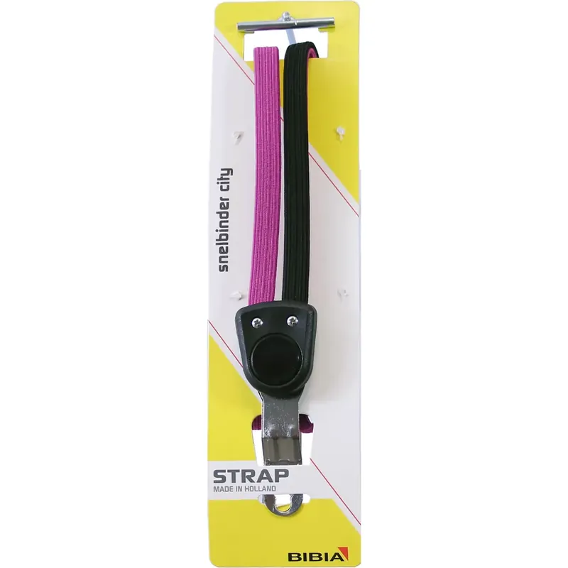 BIBIA Bibia triobinder City tour extra lang zwart/roze o Exclusieve Aanbieding