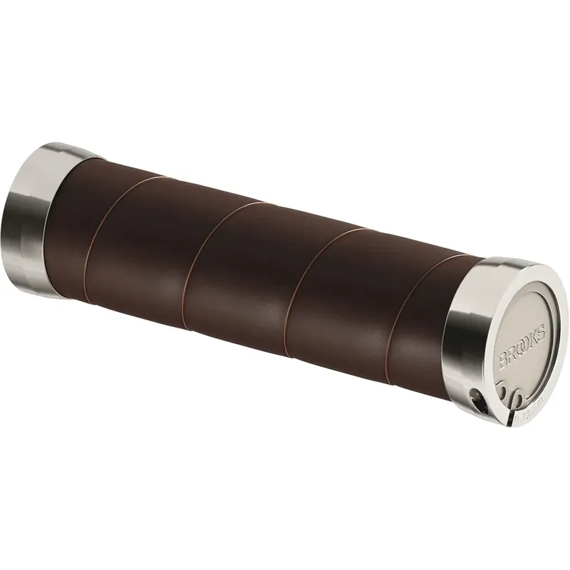 BROOKS Brooks handvatten Slender Leather grips 130mm a. b Bestel Nu