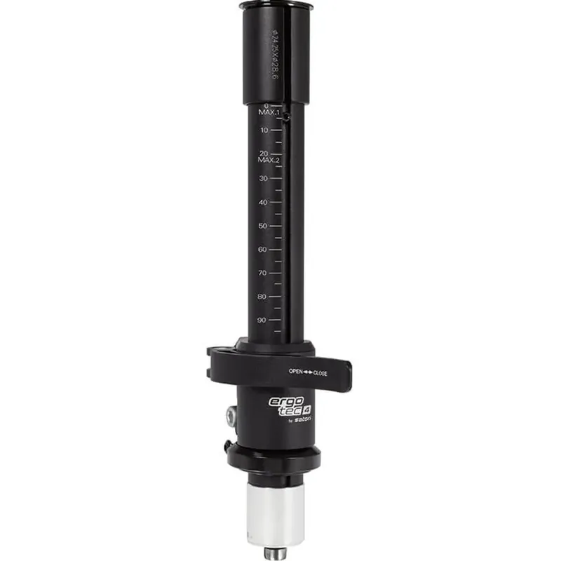 Snelle Levering ERGOTEC adapter up&down turn3 25.4 zwart zand kopen?