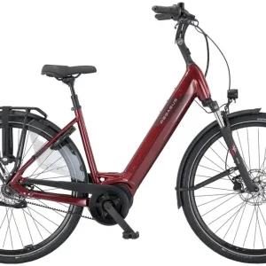 Laatste Versie Pegasus Ravenna Evo 7F Belt elektrisch 625 WH 55cm Rood