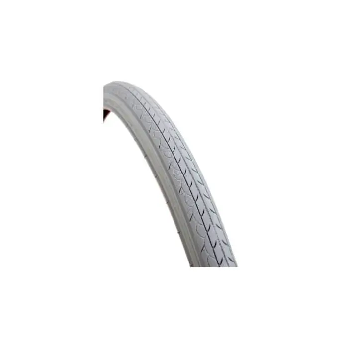 Superprijs Deli Tire Buitenband SA-230 28 x 1 3/8 Grijs met Reflectie voor Stadsfietsen