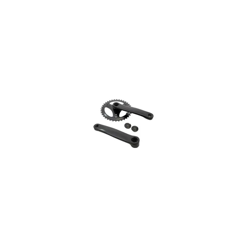 Alpina crankst 36t 150mm z/disk Zwart Alpina crankst 36t 150mm z/disk Zwart Lage Kosten