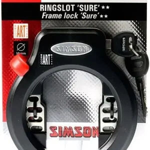 Fabrieksprijs Simson ringslot Sure ART Zwart Simson ringslot Sure ART Zwart