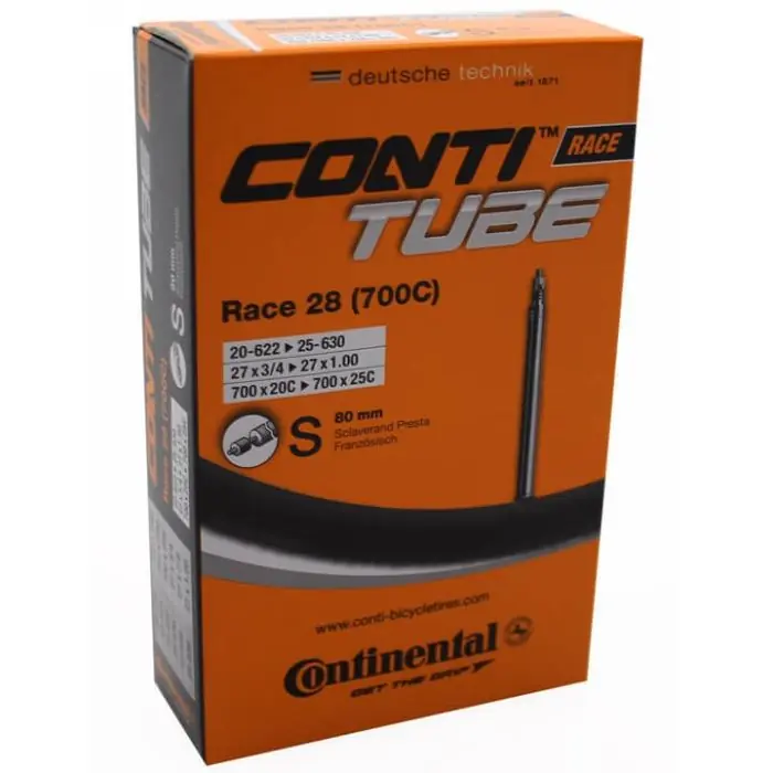 Continental Binnenband Race 28 (700C) - 28 x 1 met 80mm Frans Ventiel Meest Verkocht