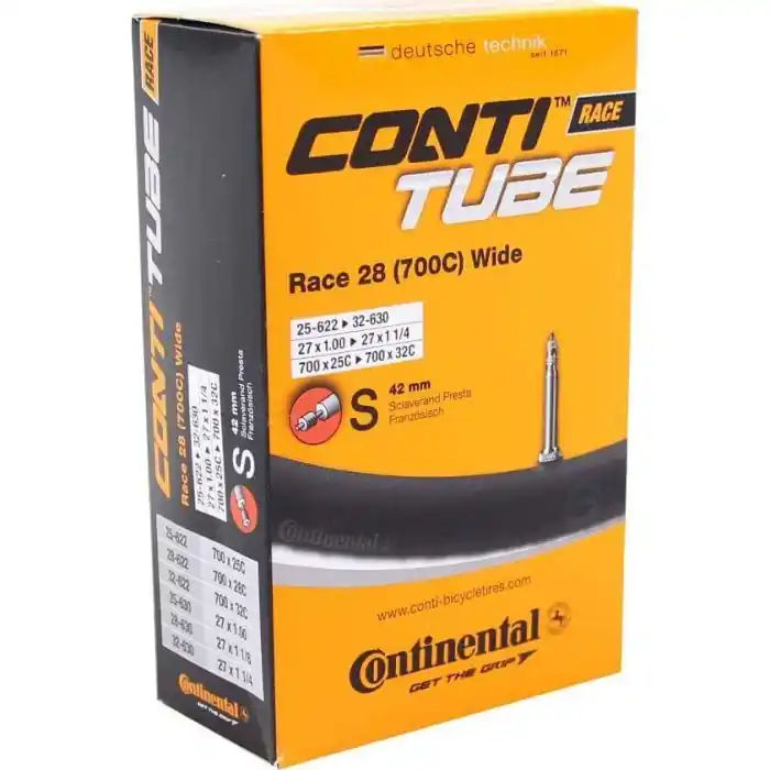 Continental Binnenband Race 28 (700C) Wide 28 x 1 - 1 1/4 met Frans Ventiel 42mm kopen Premium