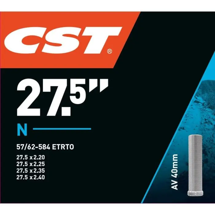 Korting CST Binnenband 27.5 x 2.20 - 2.40 met Auto Ventiel 40mm kopen