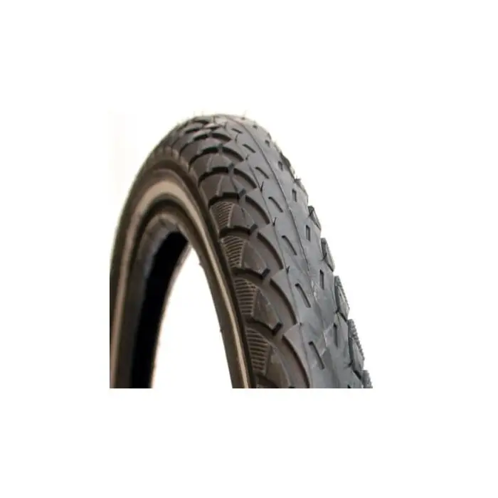 Bestel Nu Deli Tire Buitenband SA-206 24 x 1.75 Zwart met Reflectie voor Stadsfietsen