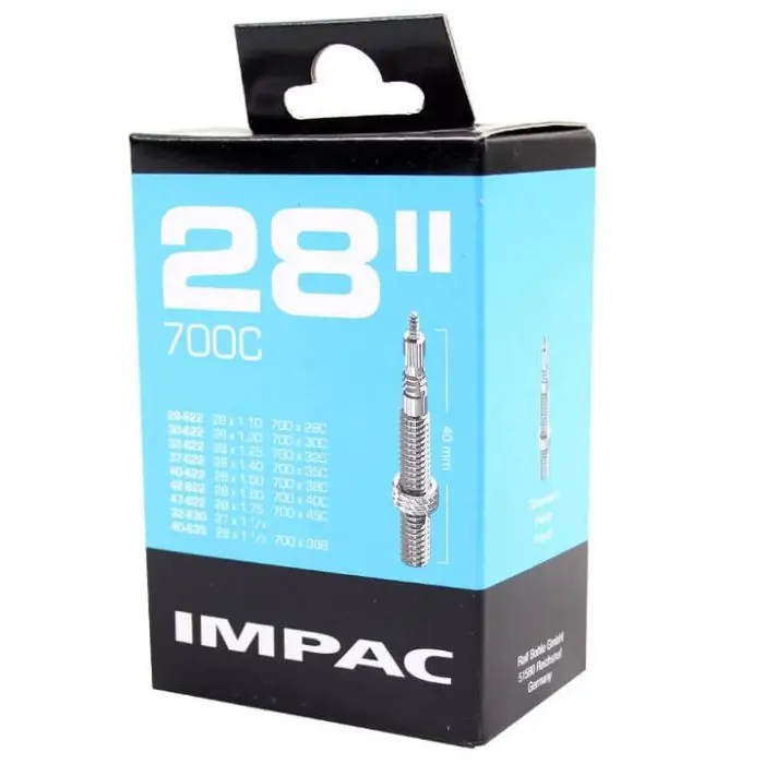 Goedkoop Impac Binnenband 28 x 1.10 - 1.75 met Frans Ventiel 40mm voor Optimale Fietsprestaties