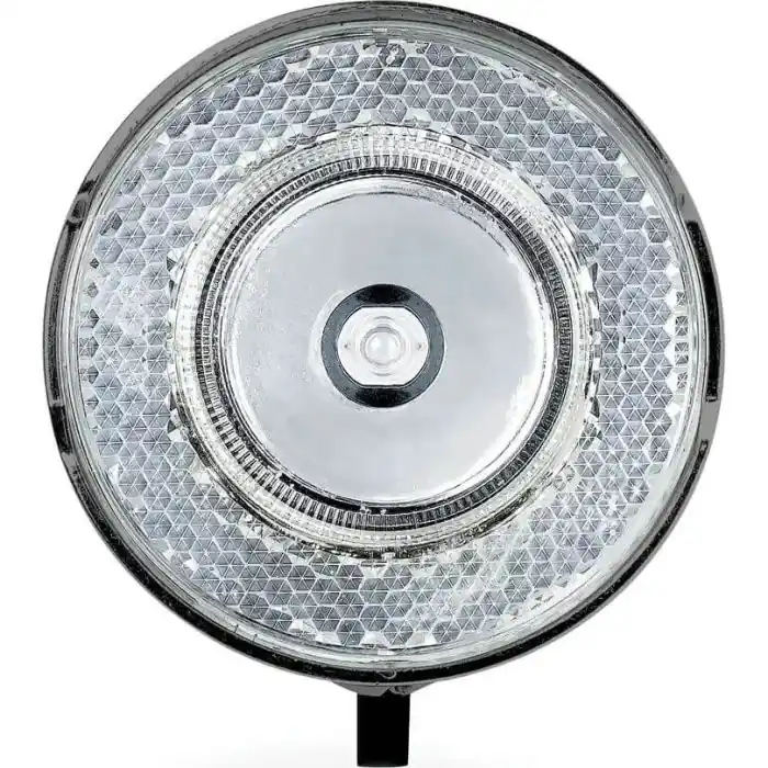 Axa Koplamp 706 15 Lux Batterij - Veilig Fietsen in Dark Chrome Lage Prijs