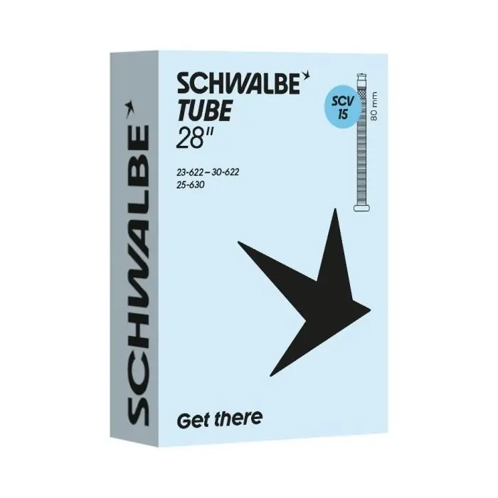 Beperkt Aanbod Schwalbe Binnenband SCV15 28 inch met Clik Valve 80mm - Duurzaam en Betrouwbaar