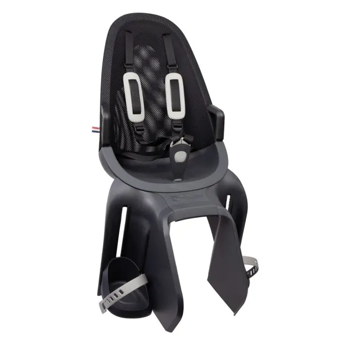 Aanbieding Qibbel Achterzitje Air Granite Grey Veilig & Comfortabel Fietsen