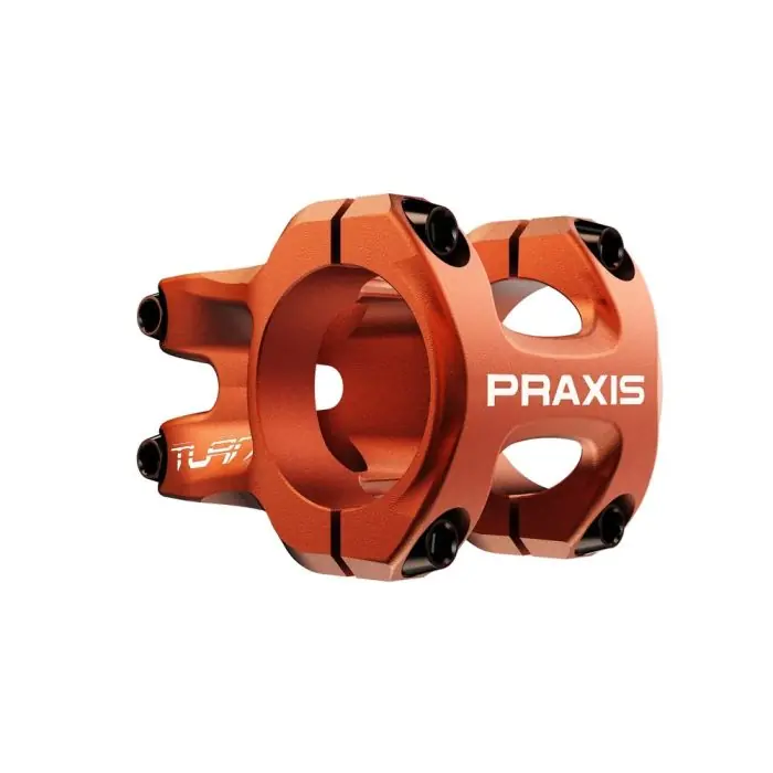 Beste Prijs Praxis Turn Stuurpen 35/40 Oranje - CNC Aluminium Fietsstuurpen