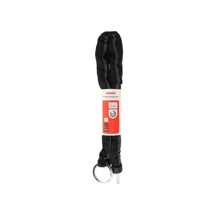 Aanbieding Simson Insteekketting Connect 90cm Fietsbeveiliging met Hoge Bescherming (SSL 13)