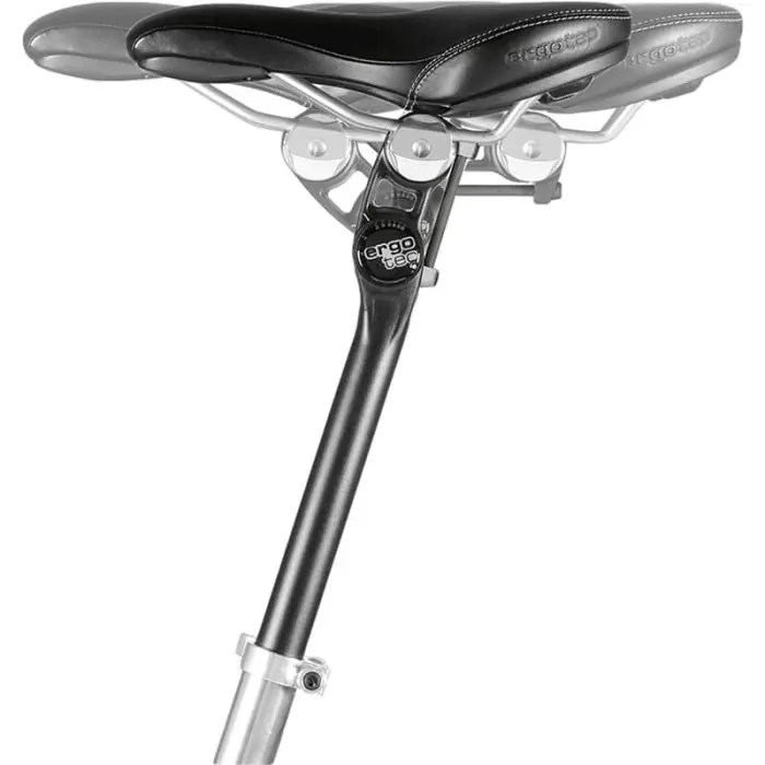 Ergotec zadelpen Futura 27.2 x 400 AL6061 zwart Speciale Aanbieding