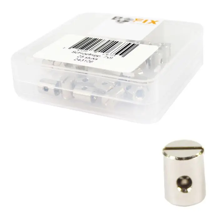 Weekendaanbieding Bofix schroefnippel 7x9 mm (25 stuks)