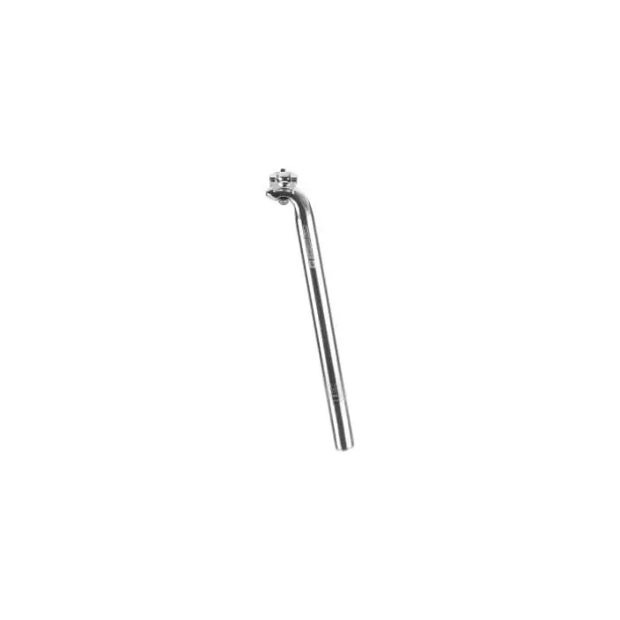 Hoge Kwaliteit Ergotec zadelpen Hook 27,2 mm offset 25 mm zilver zand