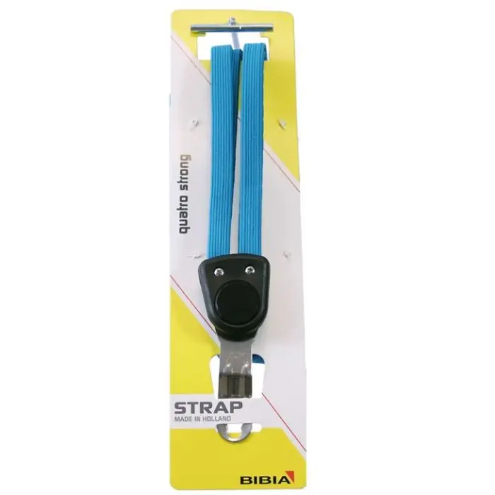 Beperkt Aanbod Bibia Quatro binder strong aquamarijn met 4 effen bandjes