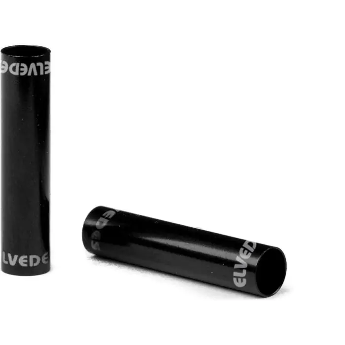 Tijdelijk Beschikbaar Elvedes verlengnippels 4.3mm (25 stuks) aluminium zwart