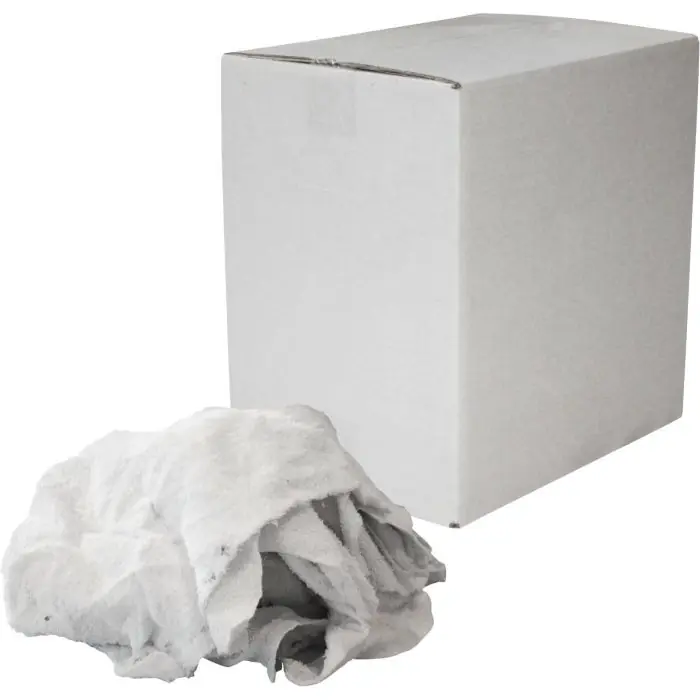 badstof poetsdoeken wit 5 kg doos Koopje