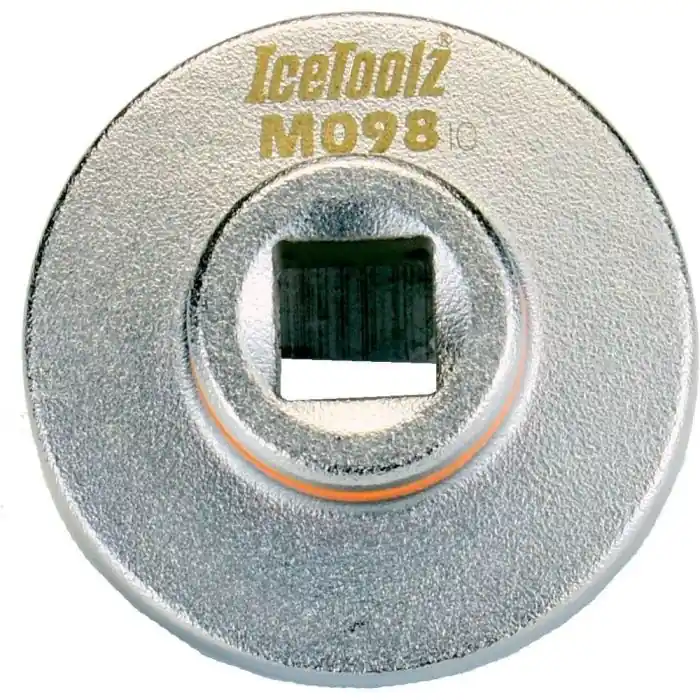 Aanbieding IceToolz trapassleutel M098 12-tands 50.4mm T47 zilver