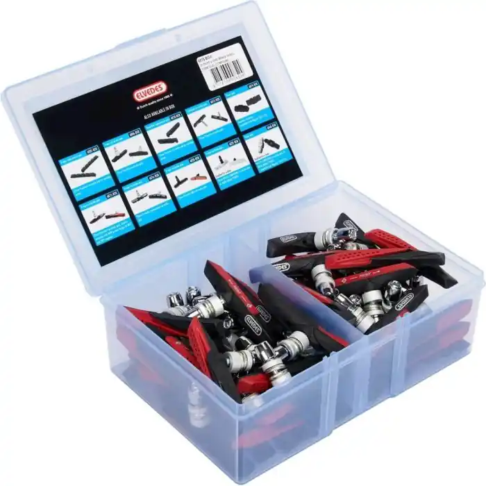 Elvedes remblok V-brake dual compound doos (25) Meest Verkocht