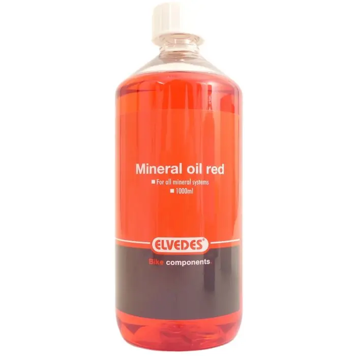 Voordeelprijs Elvedes mineraalolie universeel - rood (1 liter)