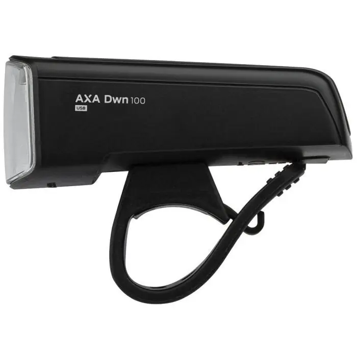 Speciale Aanbieding axa koplamp dwn 100 lux usb-c oplaadbaar zwart