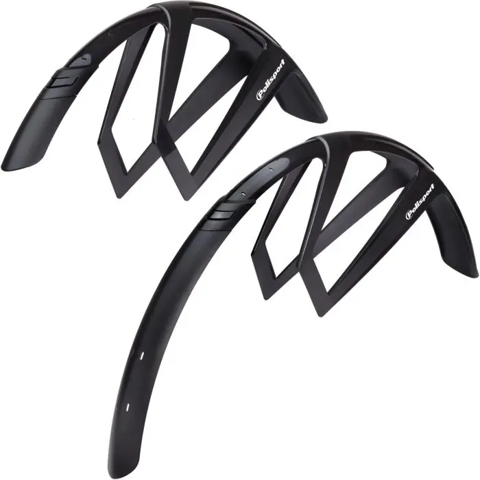 Aanbieding Polisport spatbord set G-Mud 50mm