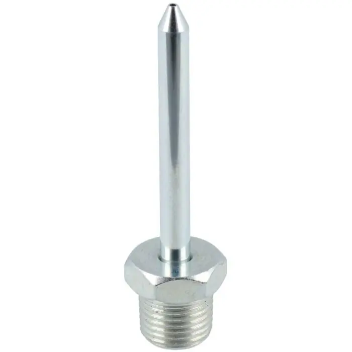 Snelle Levering Elvedes Spuitnaald Rollerbrake Vetspuit 4mm x 48mm - Efficiënte Smering in Zilver