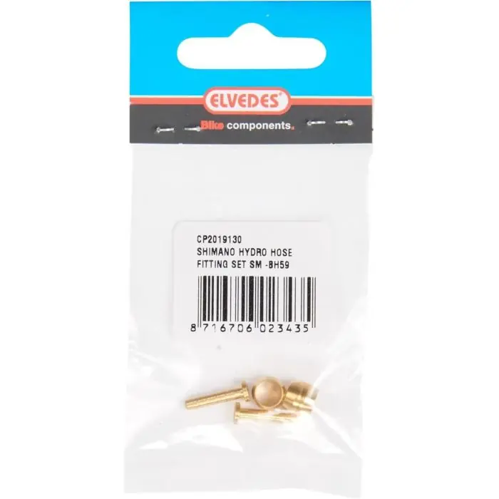 Voordeelprijs Elvedes Hydroslang Aansluitset Shimano SM-BH59 - Zilveren Kevlar-PTFE voor Schijfremmen
