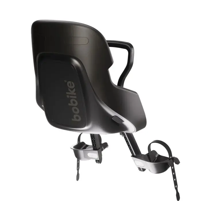 Bobike Kinderzitje Exclusive Evolve Mini Urban Black - Veilig en Comfortabel Voorzitje voor Kinderen van 9-36 Maanden Gratis Retour