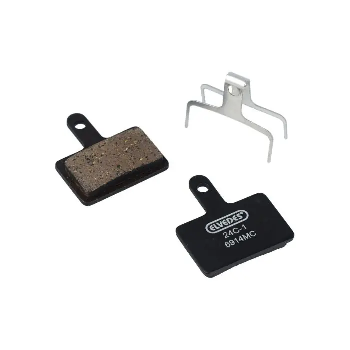 Elvedes Schijfremblok 5mm Tektro P21.11 - Metallic Carbon Kwaliteit Express Levering