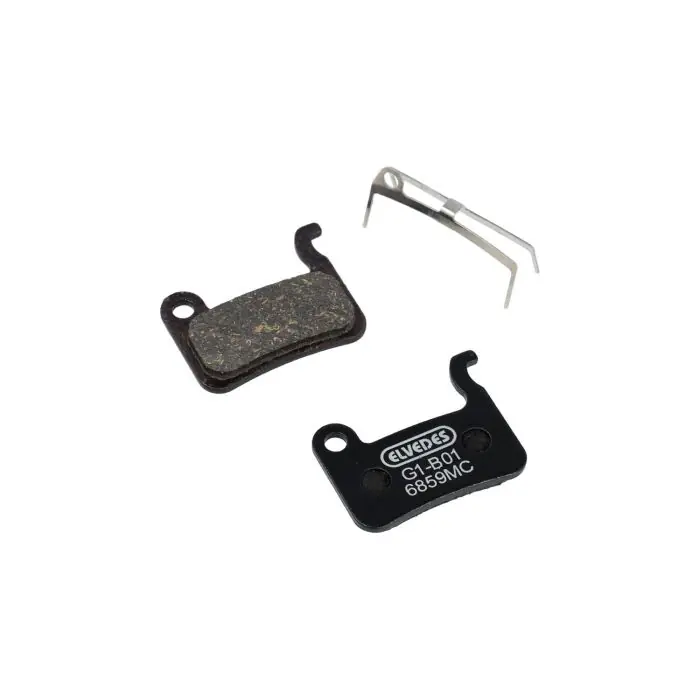 Snelle Levering Elvedes Schijfremblok Shimano BR-M535 - Metallic Carbon voor Optimale Remprestaties