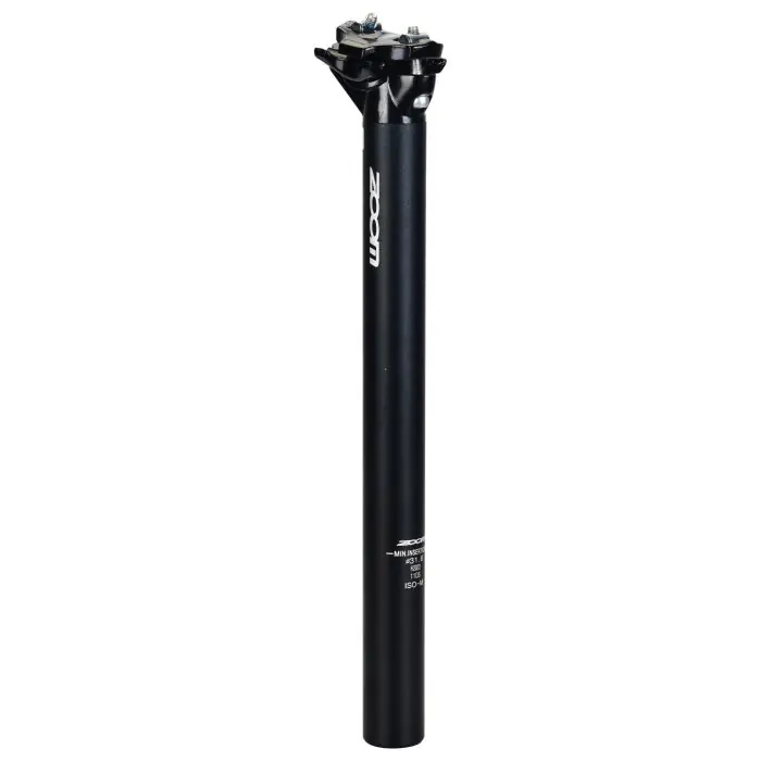 Meest Verkocht Vaste Zadelpen ATB 2-bouts Zwart 30.9 - 350mm Aluminium Kwaliteit