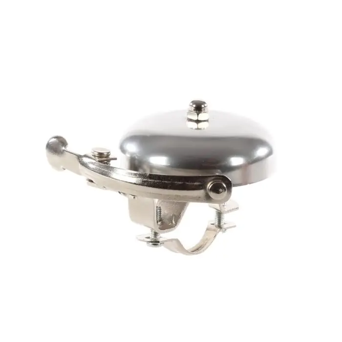 Betrouwbaar Mirage Retro Aluminium Bel 60mm - Zilver Gloss voor Unisex Fietsen