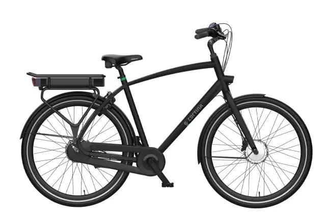 Cortina E-Tide heren Jet Black Matt 61cm Bikesland.nl Nu Kopen