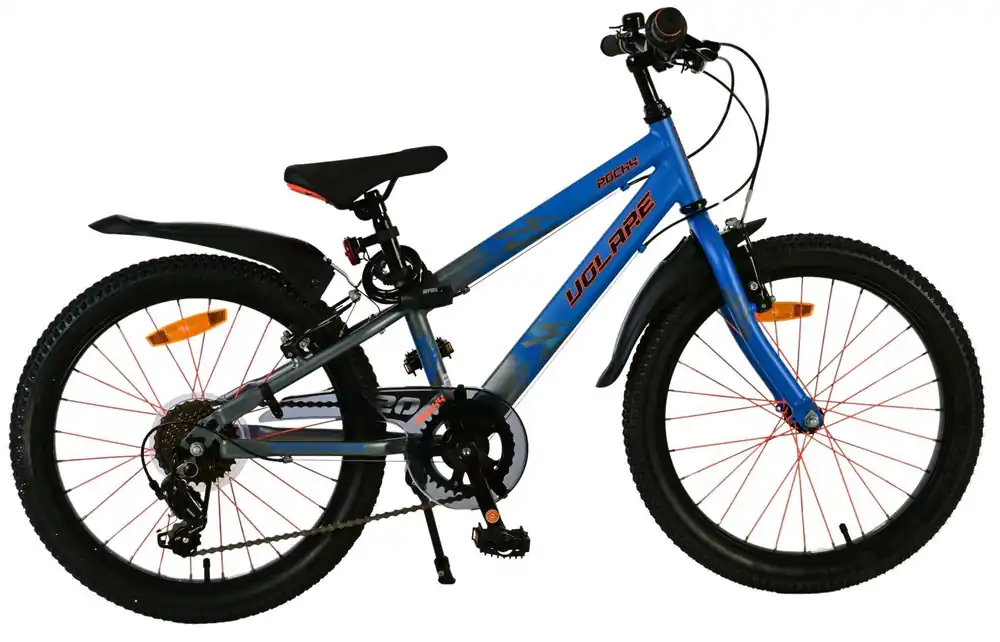 Favoriet Volare Rocky Kinderfiets – Jongens – 20 inch – 7 speed – Blauw – 2 Handremmen
